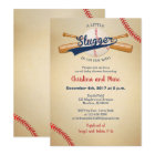 Invitations De Douche Pour Bébé De Baseball - Peti