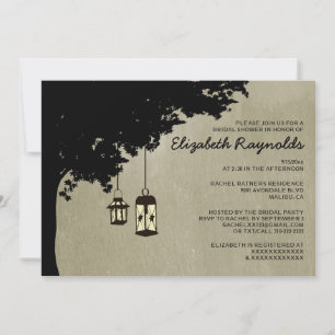 Invitations de douches nuptiales des Lanternes occ