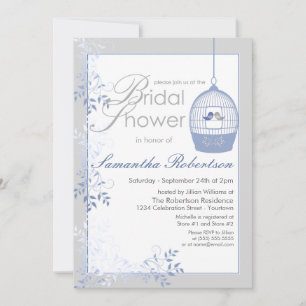 Invitations de douches nuptiales Inséparables