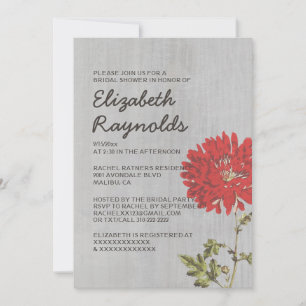 Invitations de douches nuptiales pour les mères Vi
