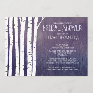 Invitations de douches nuptiales Vintages