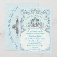 Invitations de douches pour bébés au Petit Prince