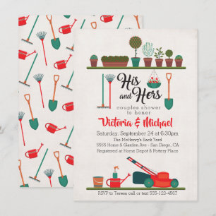 Invitations de douches pour ses couples et ses cou