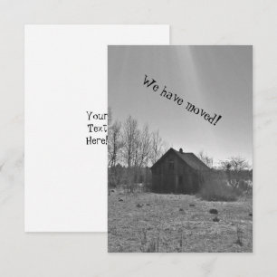 Invitations de faire-part de chauffage domestique