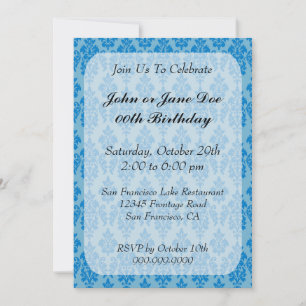 Invitations de fête d'anniversaire