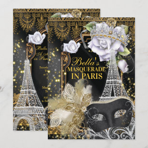 Invitations de fête d'anniversaire à Paris