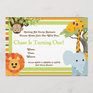 Invitations de fête d'anniversaire de baby shower