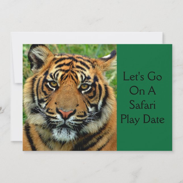 Invitations de fête d'anniversaire de date de jeu (Devant)