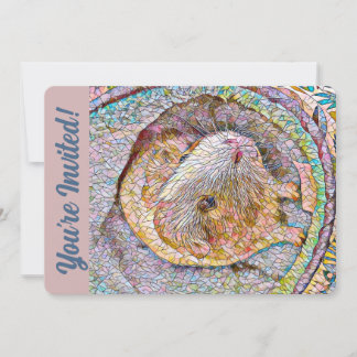 Invitations de fête d'anniversaire de la Guinée Pi