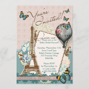 Invitations de Fête de la mariée