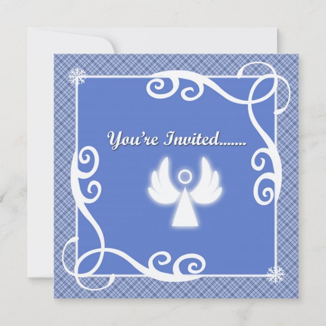 Invitations de fête de Noël (Devant)