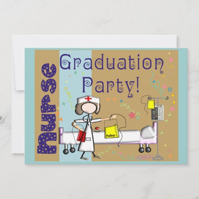 Invitations de fête de remise des diplômes (Devant)