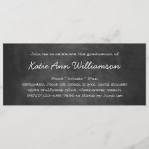 Invitations de fête de remise des diplômes de