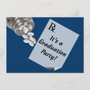 Invitations de fête de remise des diplômes de