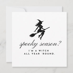 invitations de fête d'Halloween ensorcelées 