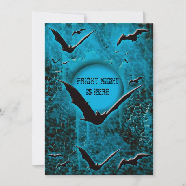 Invitations de fête d'Halloween - modèle de person (Devant)