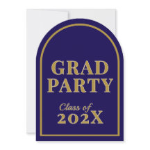 Invitations de fin d'études - Modèle