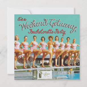 Invitations de fuite de week-end de Las Vegas