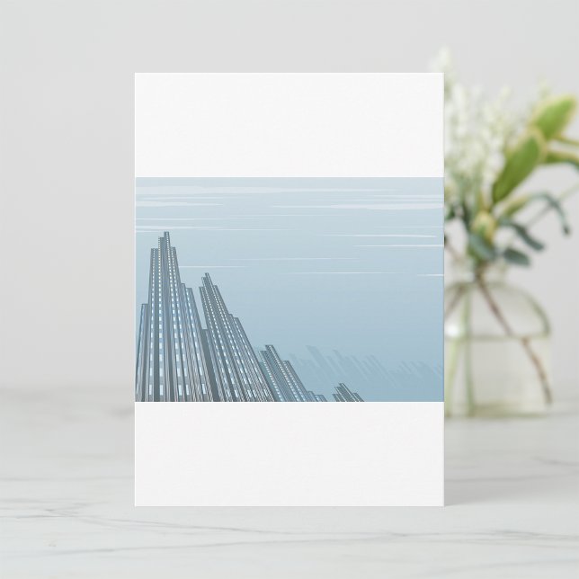 Invitations de gratte-ciel de la ville (Créateur téléchargé)
