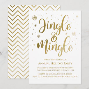 Invitations de Jingle et Mingle
