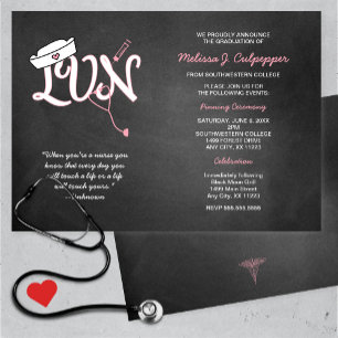 Invitations de la cérémonie de remise des diplômes
