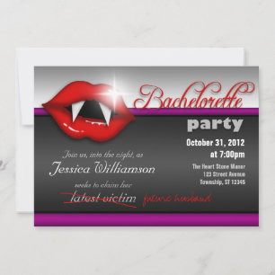 Invitations de la fête de Bachelorette Halloween V