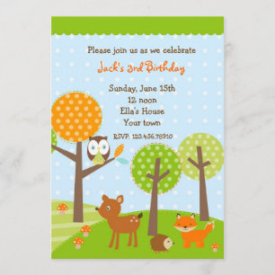 Invitations de la fête du Jour de la Chouette des