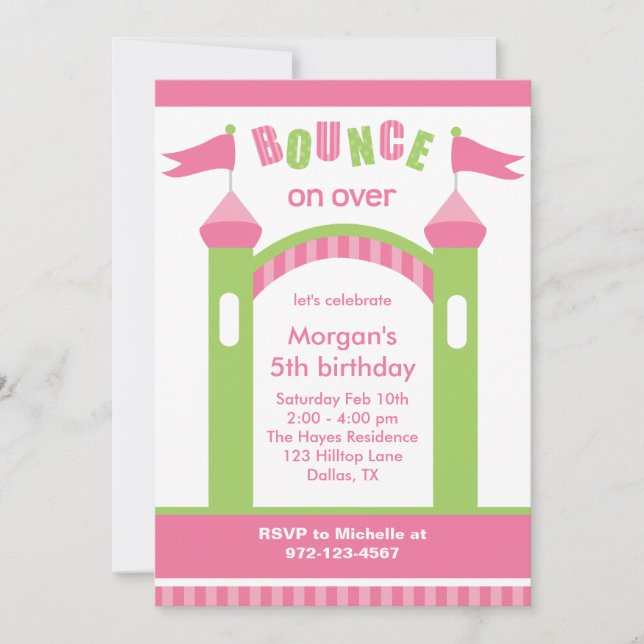 Invitations de la Maison Bounce (Devant)