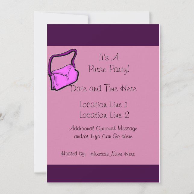 Invitations de la partie achat personnalisé (Devant)