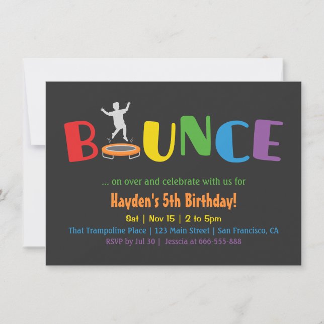 Invitations de la partie Anniversaire de enfant de (Devant)