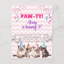 Invitations de la partie Anniversaire de enfant de