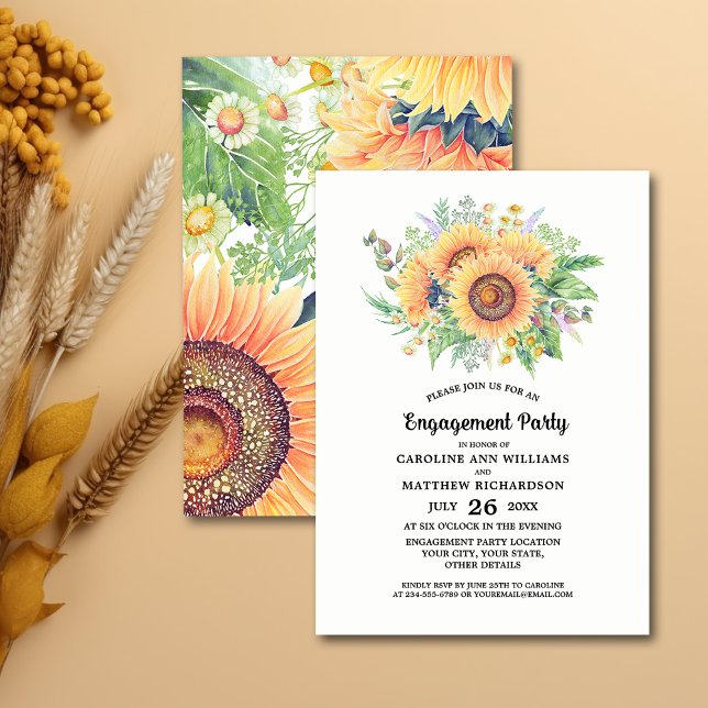 Invitations de la partie de l'engagement du tourne (Créateur téléchargé)