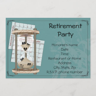 Invitations de la partie de retraite