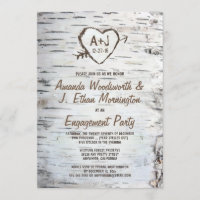 Invitations de la partie d'engagement de l'écorce 