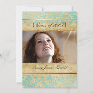 Invitations de la partie des Damas/diplômes Vintag