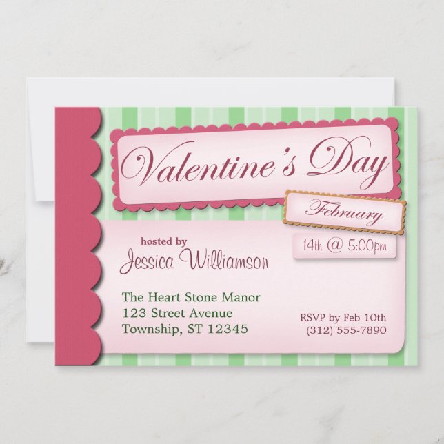 Invitations de la Saint-Valentin pour le scandale  (Devant)
