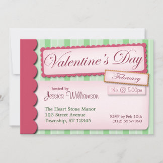 Invitations de la Saint-Valentin pour le scandale 