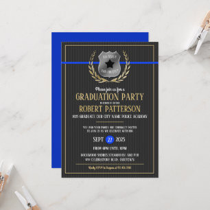 Invitations de la soirée de graduation de l'Académ