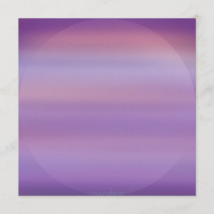 Invitations de la souris mauve lune