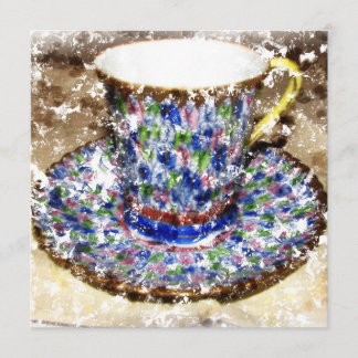 Invitations de la Tea Cup Party