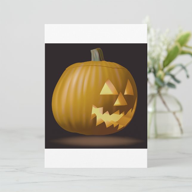 Invitations de lanternes Citrouilles d'Halloween (Créateur téléchargé)