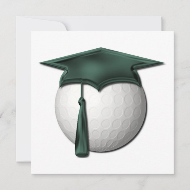 Invitations de leçons de golf (Devant)