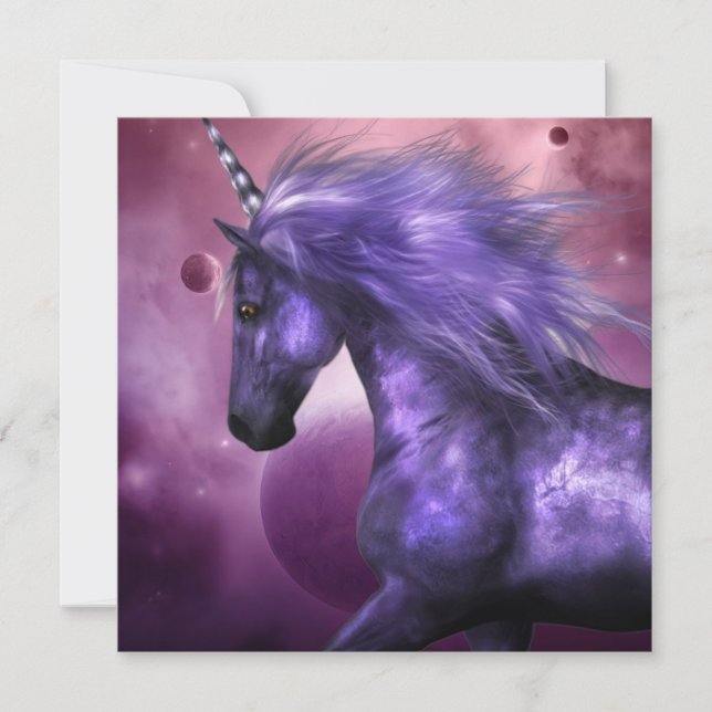 Invitations de licorne (Devant)