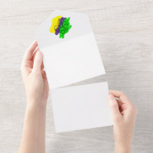 INVITATIONS DE MARDI GRAS
