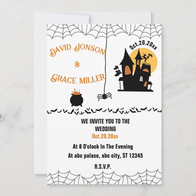 Invitations de mariage (Devant)