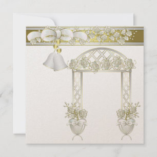 Invitations de mariage 5,25 po x 5,25 po