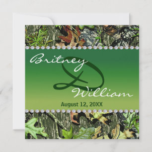 Invitations de mariage à Camo
