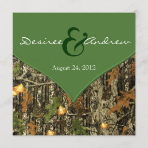 Invitations de mariage à Camo
