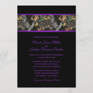 Invitations de mariage à Camo