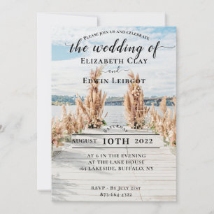 Invitations de mariage à Lakeside